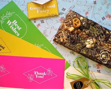 LAUNCHING OUR LATEST VEGAN CHOCOLATE VARIETY SLAB BAR Get 20% off first order www.goodfoodfairy.uk