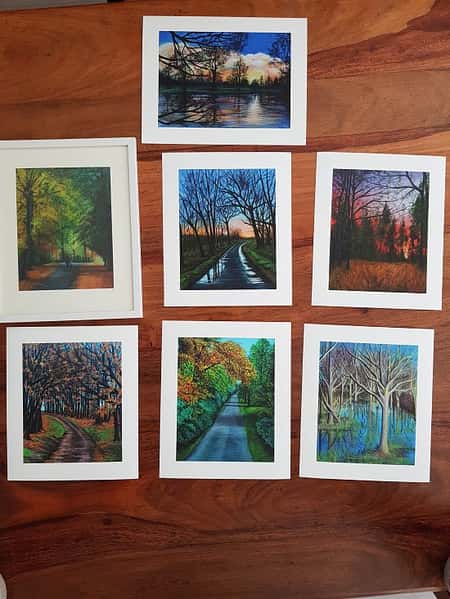 Woodland series A5 fine art prints