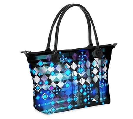 NEW! Unique Zip Top Handbag design ''Decorative''