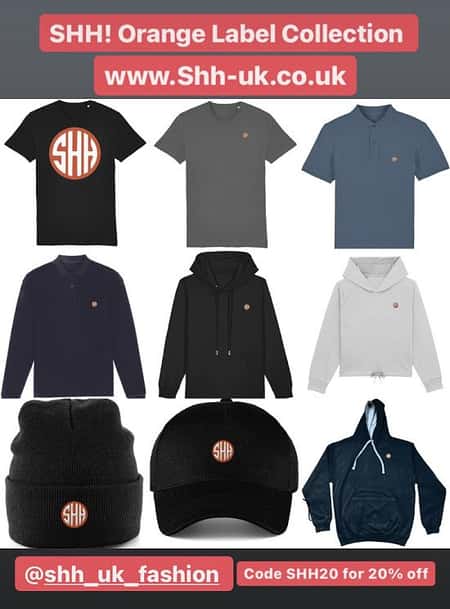 SHH 'Orange Label' Collection - 20% off with Code SHH20