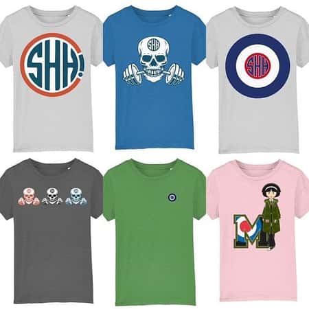 SHH Kids T-shirt range now in stock - 20% off with code SHH20