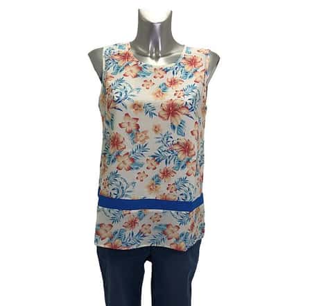 Floral Flower Vest Top