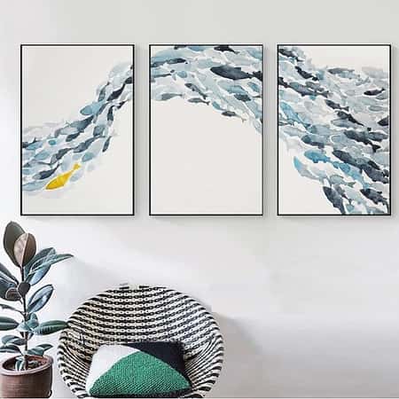 Simple Fish Canvas Print - Various Sizes