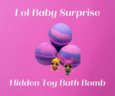 Lol Baby Surprise ( Hidden Toy ) Bath Bomb