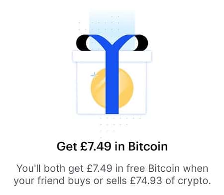 Get £7.49 worth of BITCOIN 🤑 PLUS more FREEBIES.