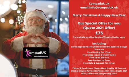 Xmas Special Offer £75 (Quote offer 2021)