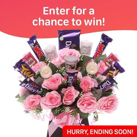 WIN this Valentine's Day Chocolate and Yankee Candle Bouquet