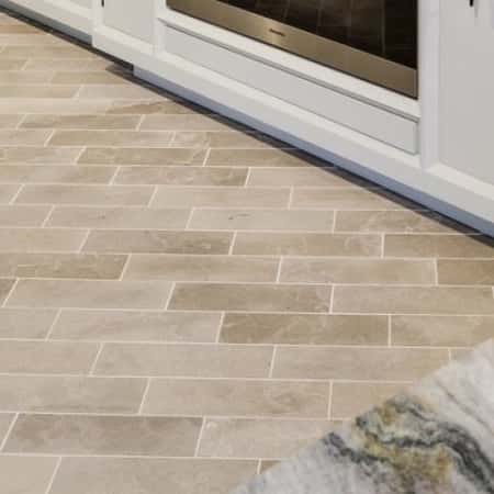 Lucca Limestone Brick Velvet Finish