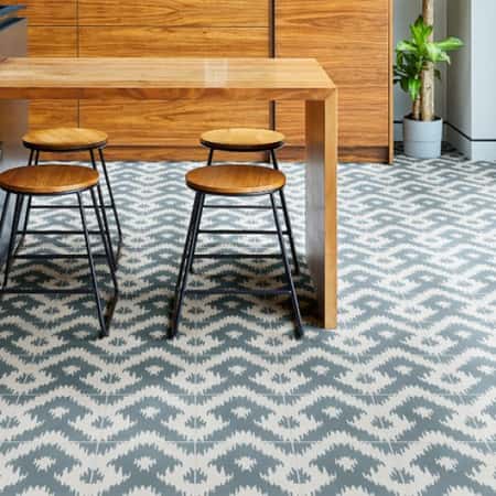 Navajo Denim Encaustic Tiles