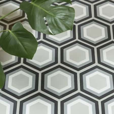 Patisserie Monochrome Encaustic Tiles