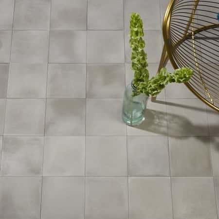Polished Concrete Field Encaustic Tiles