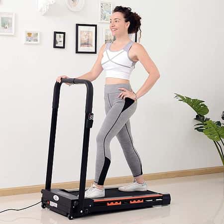 SAVE 27% - Electric Motorized Treadmill Walking Machine - Black!
