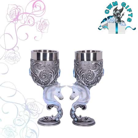 Enchanted Hearts Goblets (Set of Two)