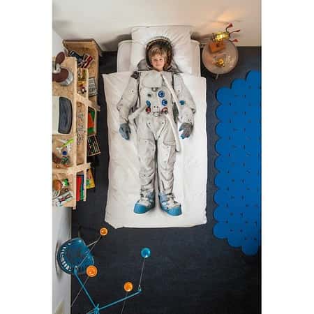SAVE £6.00 - Snurk Childrens Astronaut Duvet Bedding Set!