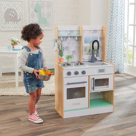 SAVE £10.00 - Kidkraft Let's Cook Wooden Play Kitchen!