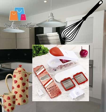 2 x Multi-Functional Grater Tool Vegetable Chopper Mandoline Slicer & Food Dicer, Vegetable & Fruit