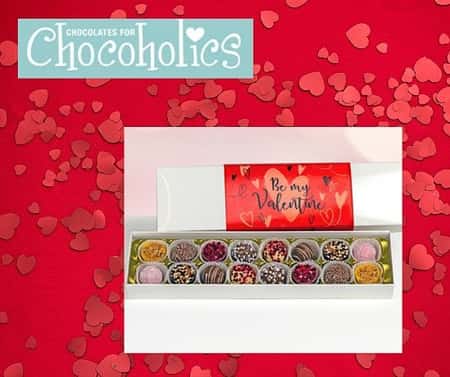 5769 Be My Valentine 16 Chocolate Box - Gluten Free