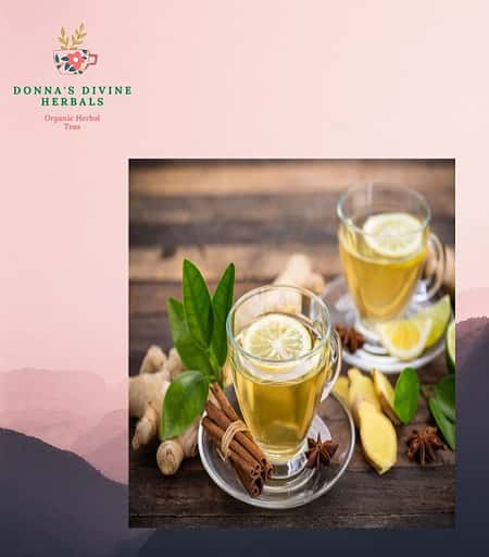 ORGANIC LEMONGRASS & GINGER TEA £9.00