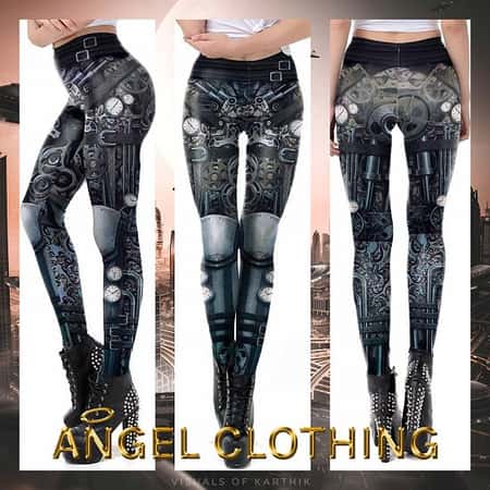 OCULTICA CLOCKWORK STEAMPUNK LEGGINGS 2 AVAILABLE