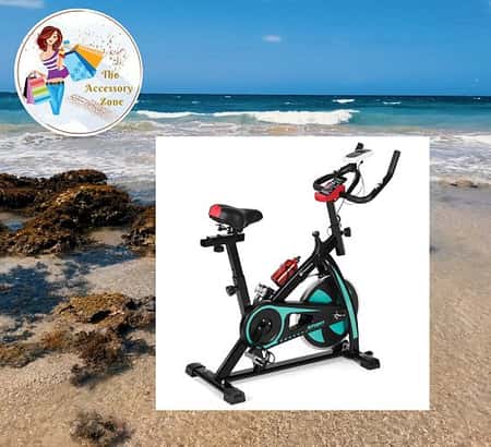 Exercise Bike Home Gym Bicycle Cycling Cardio Fitness Training ~ Green