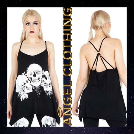 JAWBREAKER STILL EVIL STRAPPY VEST Now £6.99 Was £19.99 1 AVAILABLE