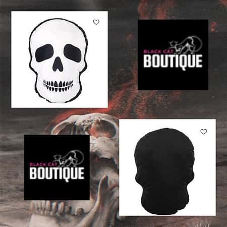 Skull Shaped Cushion