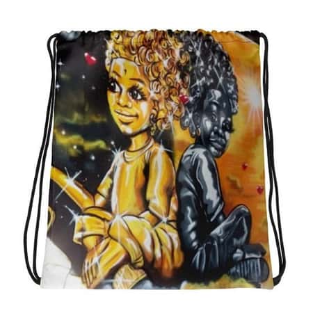 Sisters Drawstring BackPack