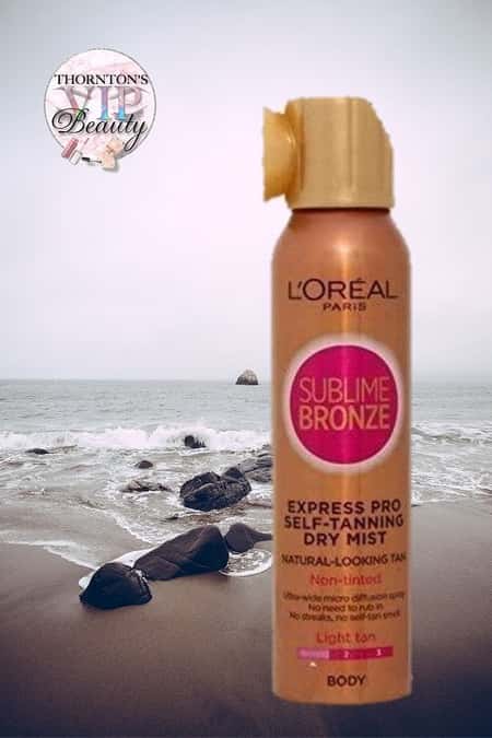 L'Oreal Sublime Bronze Express Pro Dry Mist Tan Spray - LIGHT SKIN