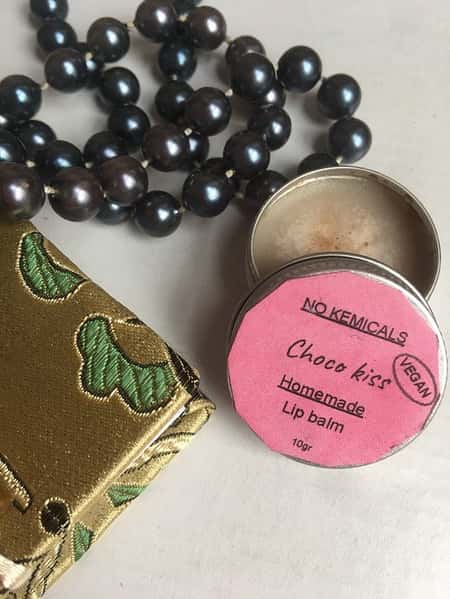 Free chemical free lip balm