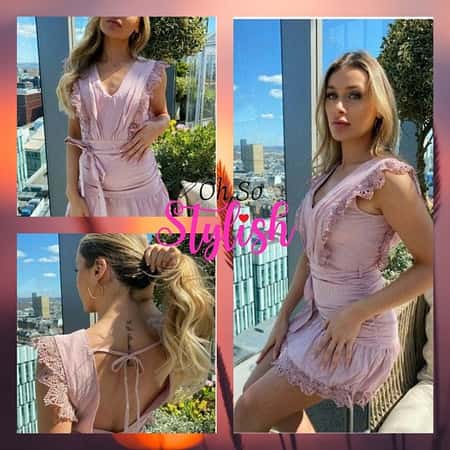 Pink Frill Dress £5.99
