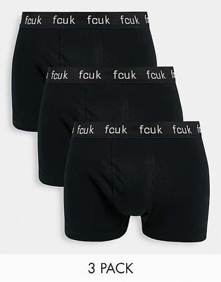 SAVE 46% - **** 3 pack boxer in black!