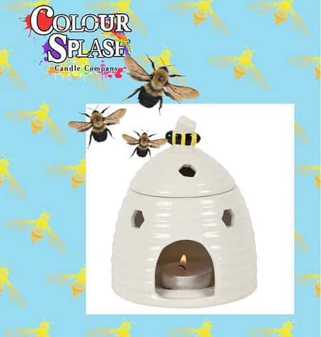 Buzzy Bee Burner (White)
