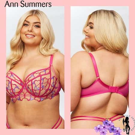 The Love Heart Fuller Bust Non Pad Balcony Bra