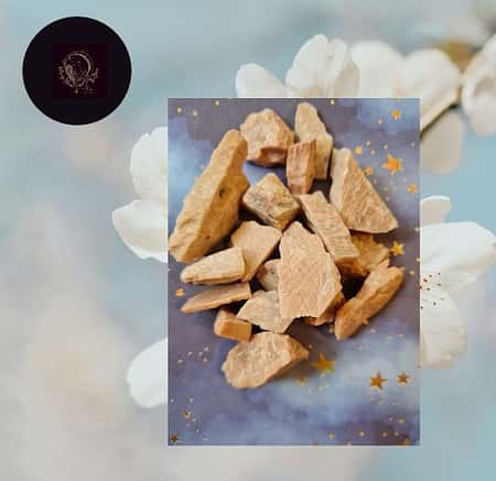 Raw Peach Moonstone