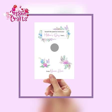 #1308 - Mother's Day Scratch Card