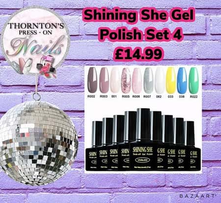 Shining She Gel Polish Set 4