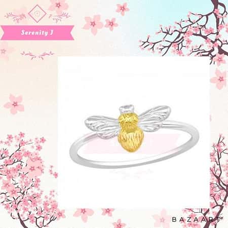 BEE - 925 STERLING SILVER RING