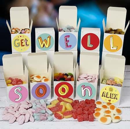 £24.99 - Free UK Delivery -  Get Well Soon Sweet Words