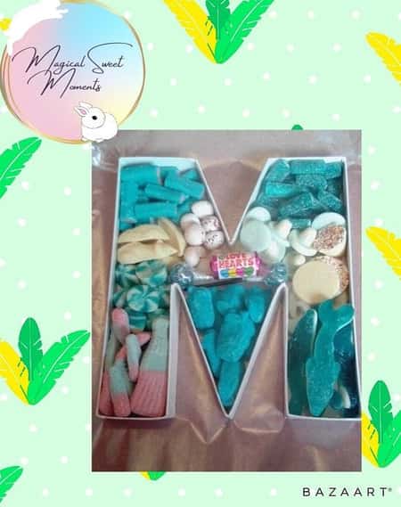 Letter/Number Sweet Boxes