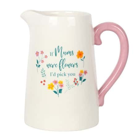 £15.99 Free UK Delivery - If Mums Were Flowers Ceramic Flower Jug