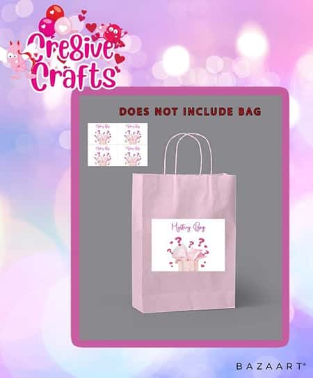 #1345 - Mystery bag 4 x Bag labels