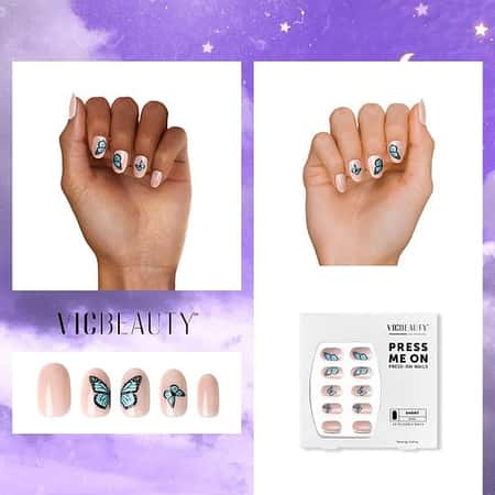 PRESS ME ON NAILS - DESIGN 1303 £17.99