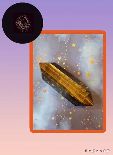 Tigers Eye Double Terminated Point £12.00 In stock: 1 available