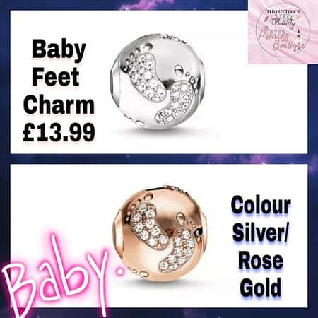 Baby Feet Charm £13.99