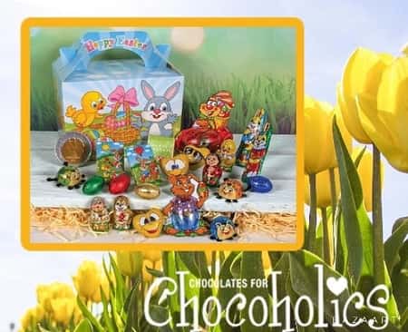 7677 Easter Goodie Box containing approx. 22 Easter Treats £4.95