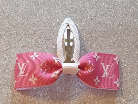 Baby Girls LV Mini Hairbow or Headband