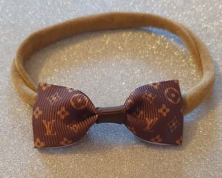Baby Girls LV Mini Hairbow or Headband