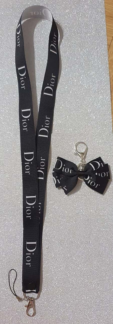 Dior Lanyard and Bagcharm Keyring