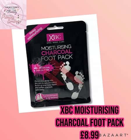 XBC Moisturising Charcoal Foot Pack £8.99