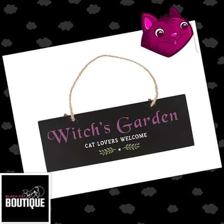 Witch's Garden Hanging Sign £5.99
